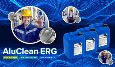 AluClean ERG – linia produktów do czyszczenia aluminium